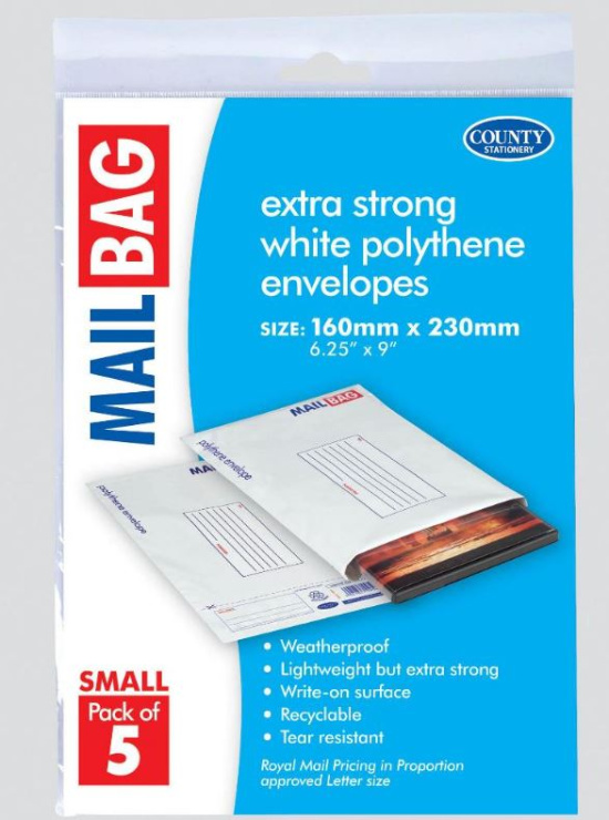 (image for) COUNTY POLY MAIL BAG 5S - SMALL