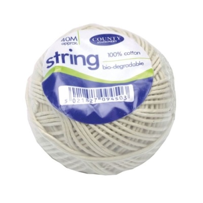 (image for) COUNTY COTTON STRING BALL - 40M