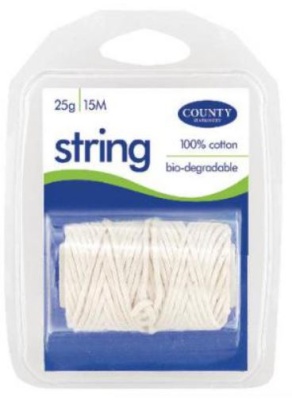 (image for) COUNTY COTTON STRING SPOOL - 15M