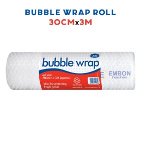 (image for) CTY BUBBLE WRAP ROLL 30CM - 3M