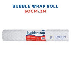 (image for) CTY BUBBLE WRAP ROLL 60CM - 3M