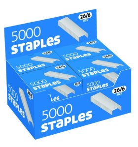 (image for) COUNTY STAPLES 26/6 - 5000S