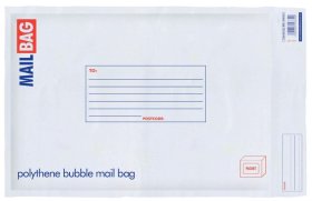 (image for) CTY POLY BUBBLE BAG WH 29X44CM - LARGE