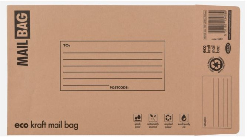 (image for) COUNTY KRAFT MAIL BAG - SMALL