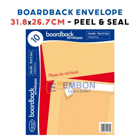 (image for) CTY ENVELOPE MANILLA BOARD - 31X26C