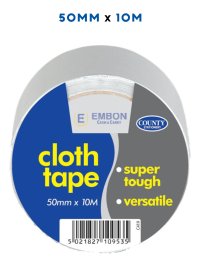 (image for) CTY CLOTH TAPE 10M - 50MM