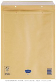 (image for) CTY B/ENVELOPE MANILLA P/SEAL - L