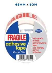 (image for) CTY FRAGILE TAPE 50M - 48MM