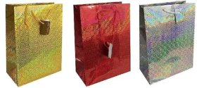 (image for) CTY GIFT BAG HOLO ASST - LARGE