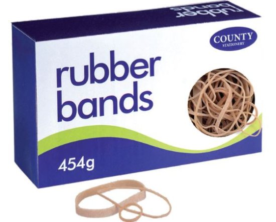 (image for) CTY RUBBER BANDS 454GMS - NO 32