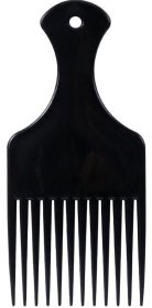 (image for) DURALON AFRO COMBS BLACK 4567B - STD