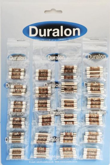 (image for) FUSES (CARDED) 13 AMP - 3S