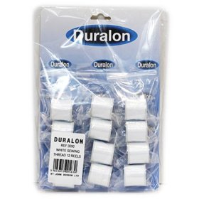 (image for) DURALON SEWING THREAD WHITE - 91M
