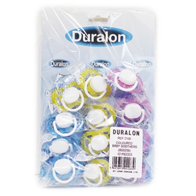 (image for) DURALON BABY SOOTHERS COLOURED