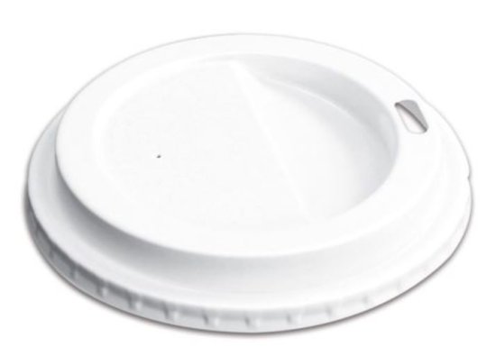 (image for) GG HOT CUP LID WHITE 100S - 8OZ