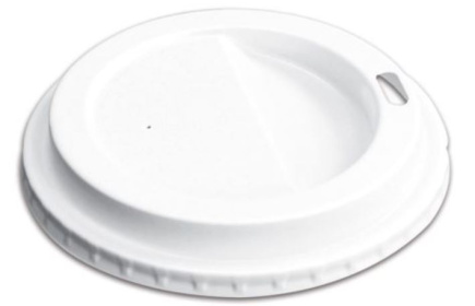 (image for) GG HOT CUP LID WHITE 100S