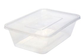 (image for) HP PLASTIC CONTAINER+LID M/W - 650ML