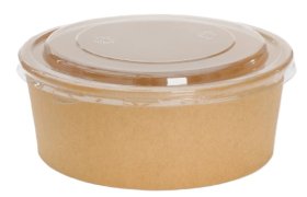 (image for) GG SALAD BOWL CLEAR PET LID - 150MM