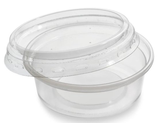 (image for) HP PLASTIC CONTAINER+LID M/W - 2OZL