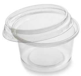 (image for) HP PLASTIC CONTAINER+LID M/W - 4OZ