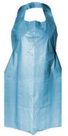 (image for) HP APRON DISPOSABLE BLUE 200S - 27X42"