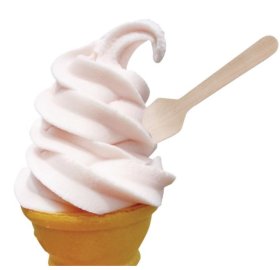 (image for) HP WOOD ICECREAM SPOON - 100S