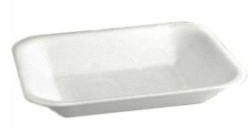 (image for) HP BAGASSE CHIP TRAY C2 SHALLO - 7X5"