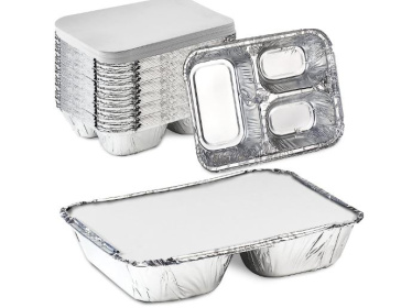 (image for) HP FOIL 3 COMPARTMENT CONTAINER - 23X18C