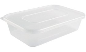 (image for) LONDON LIDS LTD LLL PLASTIC CONTAINER WITH LID MICRO WAVE SAFE 650ML