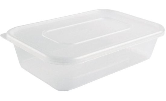 (image for) LONDON LIDS LTD LLL PLASTIC CONTAINER WITH LID MICRO WAVE SAFE 650ML