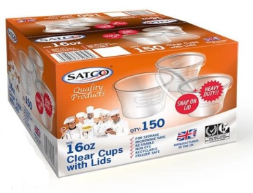(image for) SATCO PLASTIC CONTA+LID ROUND