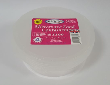 (image for) SATCO PLASTIC CONTAINER 4S