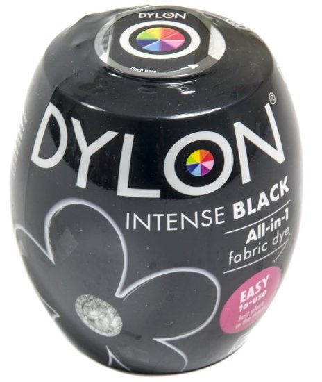 (image for) DYLON MACH FAB DYE-INTEN BLACK - 350G