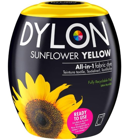(image for) DYLON MACH FAB DYE-SUNFLOWER - 350G
