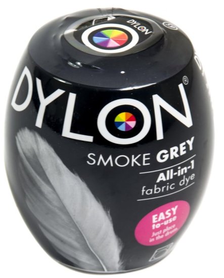 (image for) DYLON MACH FAB DYE-SMOKE GREY - 350G