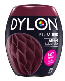 (image for) DYLON MACH FAB DYE-PLUM RED - 350G
