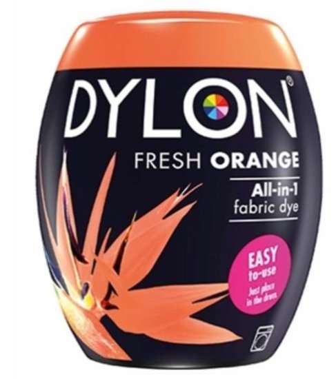 (image for) DYLON MACH FAB DYE-FRESH ORANG - 350G