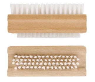 (image for) ELLIOT WOODEN DOUBLE SIDED NAIL BRUSH - STD