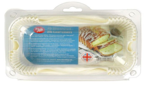 (image for) Tala Set 40 Siliconised GreaseproofLoaf Tin Liners 2lb