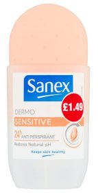 (image for) SANEX ROLL ON SENSITIVE PM1.49 - 50ML