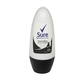 (image for) SURE ROLL ON WOMEN BLK+WHITE - 50ML