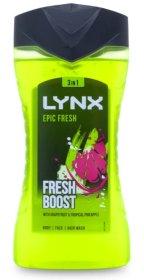 (image for) LYNX S/GEL EPIC FRESH - 225ML