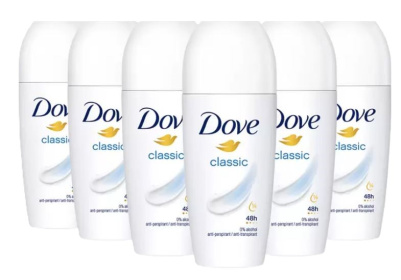 (image for) DOVE ROLL ON CLASSIC - 50ML