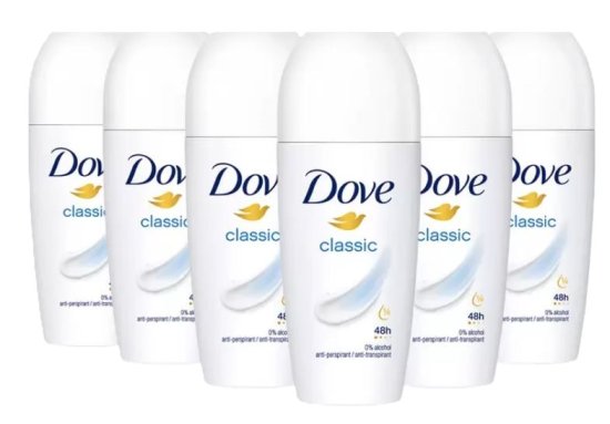 (image for) DOVE ROLL ON CLASSIC - 50ML