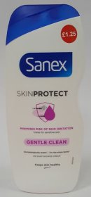 (image for) SANEX S/GEL GENTLE/CL PM1.25 - 200ML