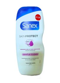 (image for) SANEX S/GEL GENTLE/CL PM1.25 - 200ML