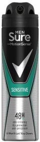 (image for) SURE APA MEN SENSITIVE - 150ML