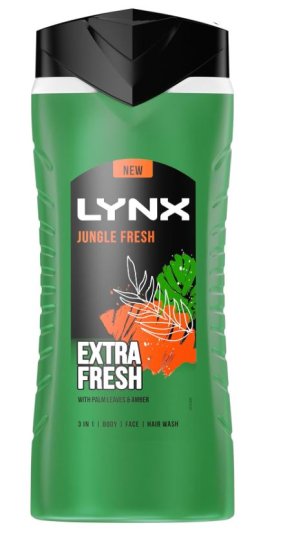 (image for) LYNX S/GEL JUNGLE FRESH - 225ML