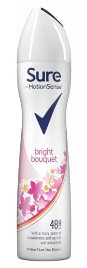 (image for) SURE APA WOMEN BRIGHT BOUQUET - 250ML