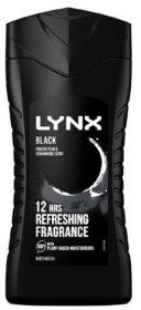 (image for) LYNX S/GEL BLACK - 225ML